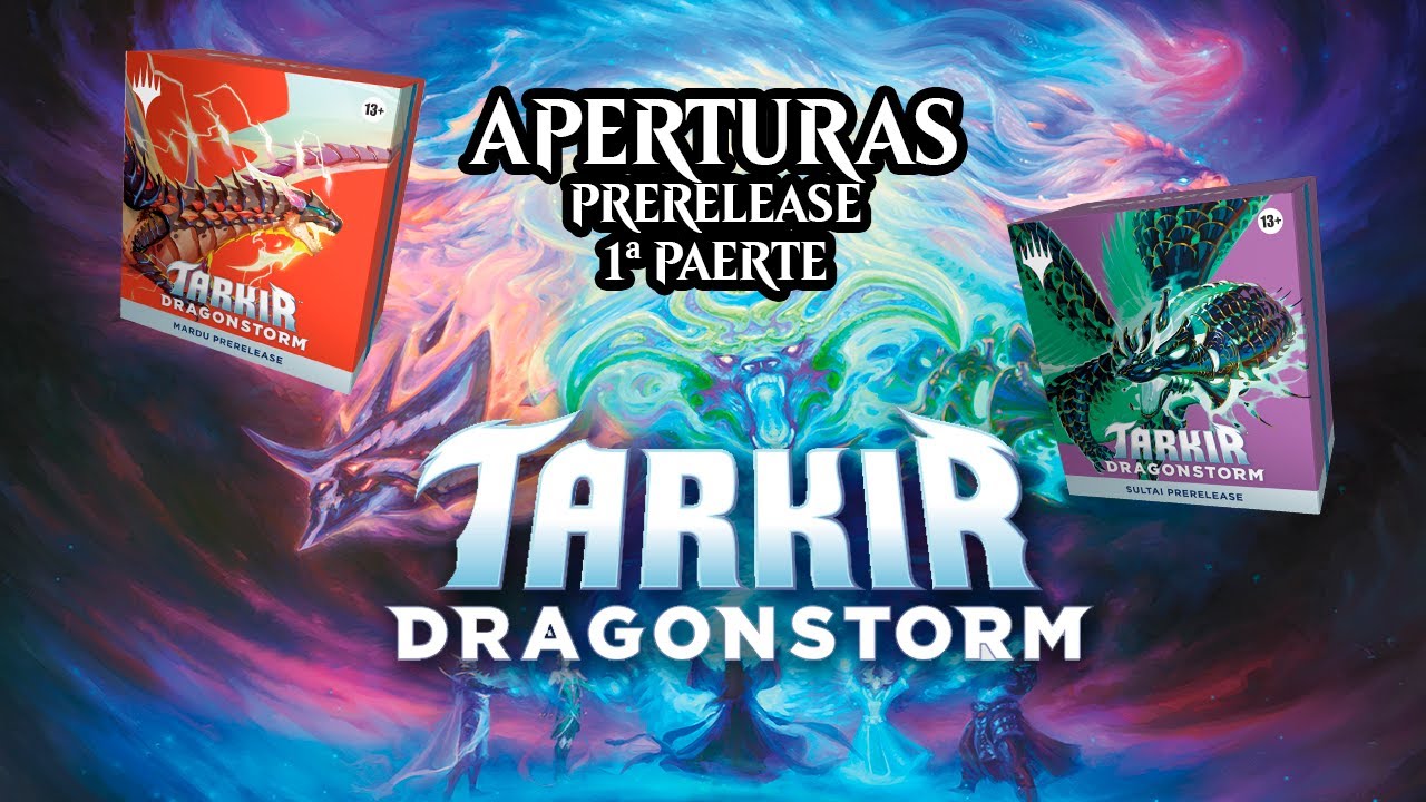 APERTURA: ABRIMOS LAS 5 TRIBUS DE COLORES PRERELEASE DE TARKIR DRAGONSTORN 1ª Parte