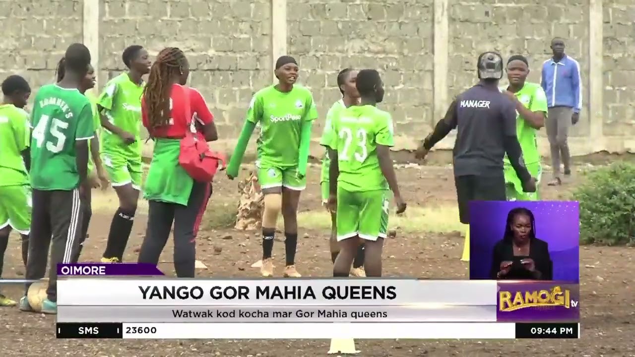 Mercy Odhiambo; Newachako tim gi under 17s gi jii 22; sani wan jii 24