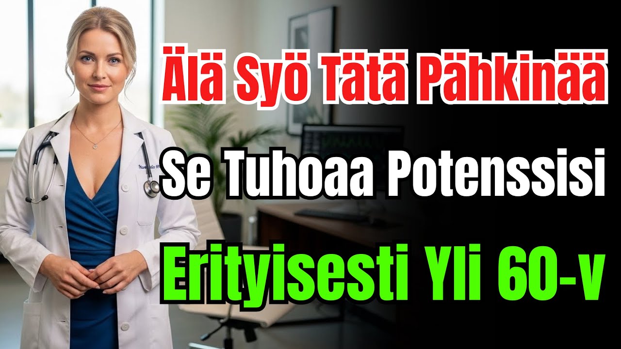 Miehet 60+: 4 Vaarallista Pähkinää, Joita Et Saa Syödä & 4 Parasta Tilalle! Neuvoja Senioreille