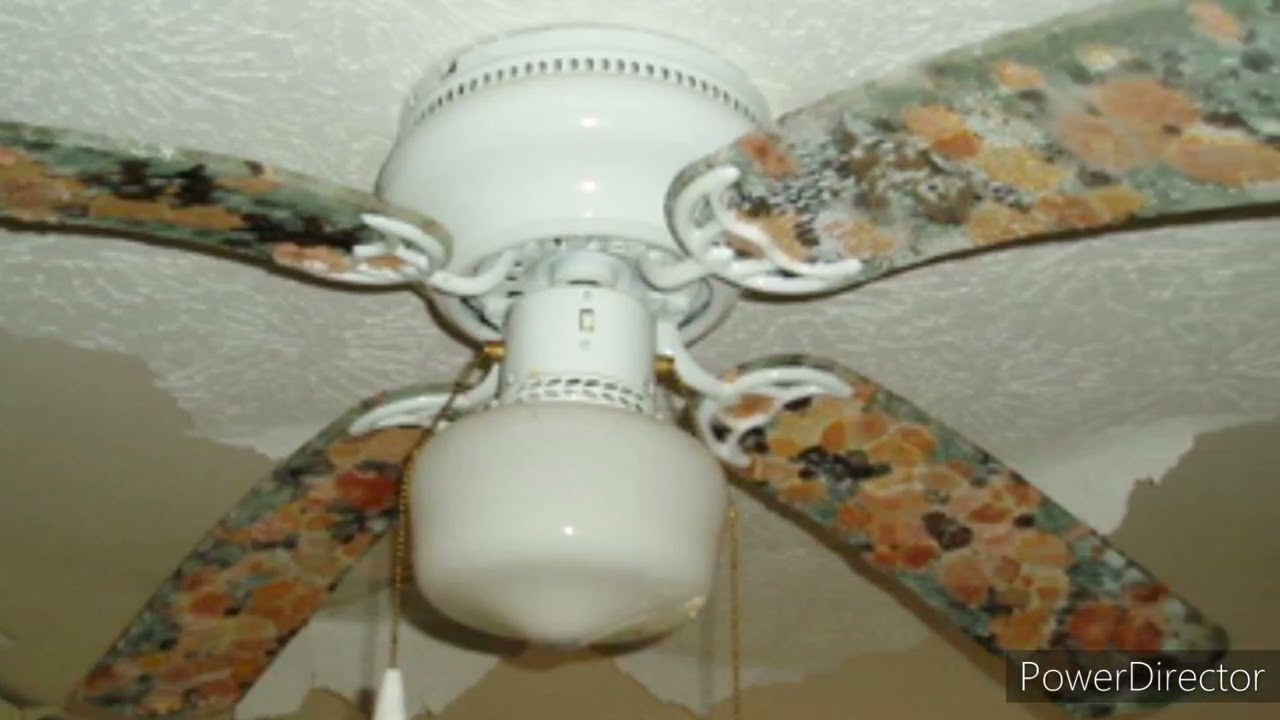 abandoned forgotten destroyed ceiling fans part 69