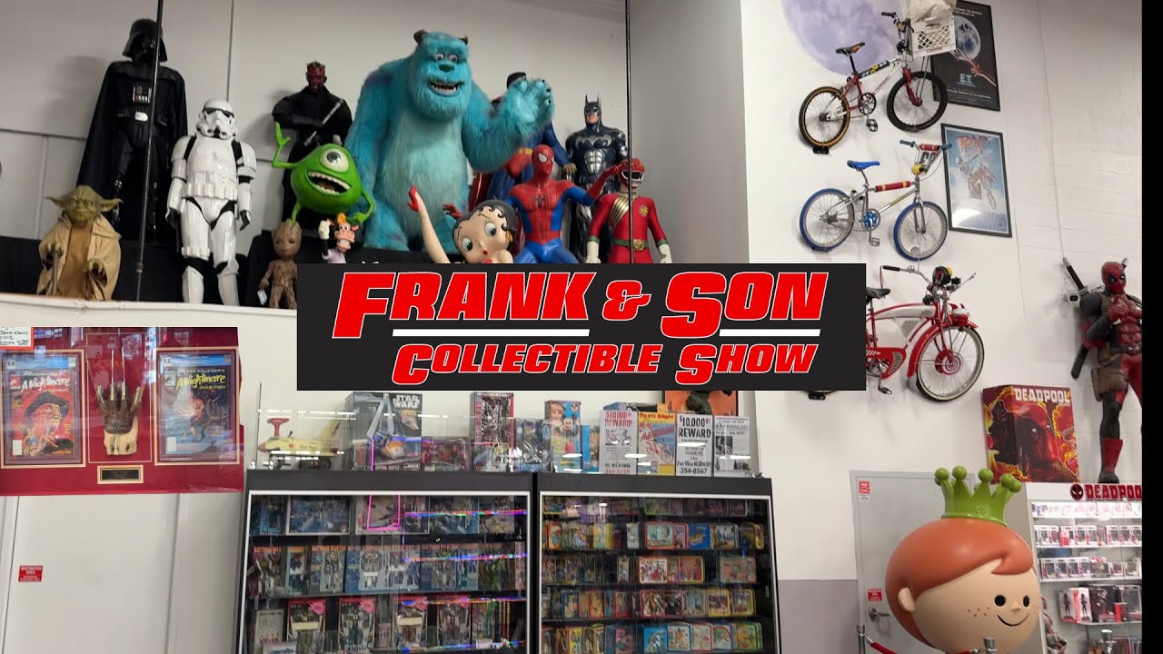 Back at the most Popular Collectible store in the west coast. Frank & Sons !!! 