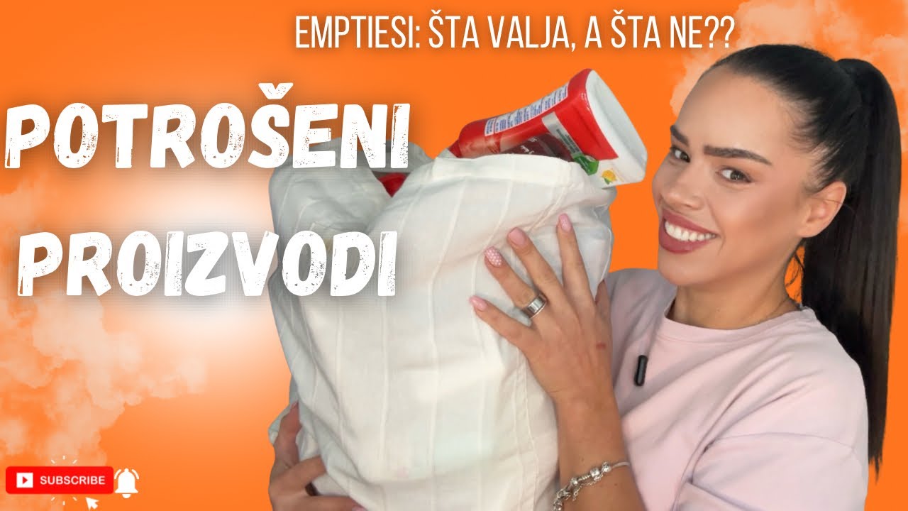 🔥POTROŠENI PROIZVODI: Što stvarno vrijedi, a što ne? | Empties & iskrene recenzije