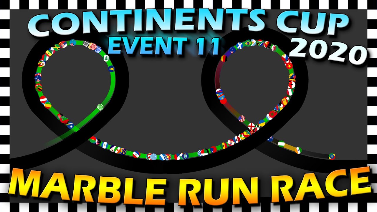 Marble Run Race - Continents Cup - Event 11