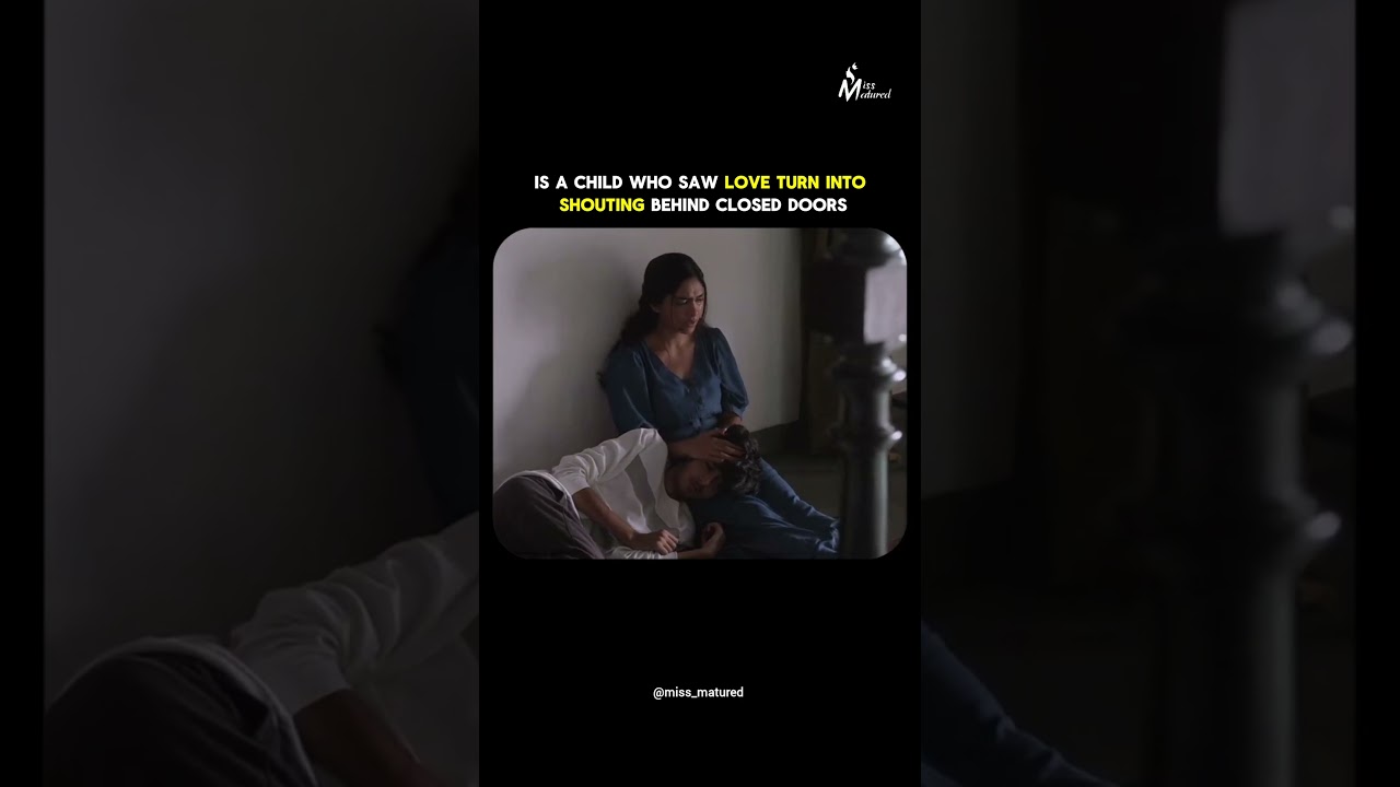 Behind every girl who says &ldquo; I don&rsquo;t want to marry&rdquo;&hellip;. Watch till end #missmaturedquotes #parenting