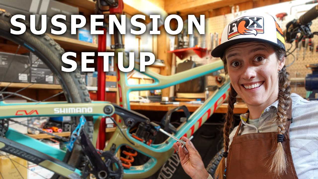 How to set up your suspension for a SMOOTHER ride (sag, rebound, compression) | Syd Fixes Bikes