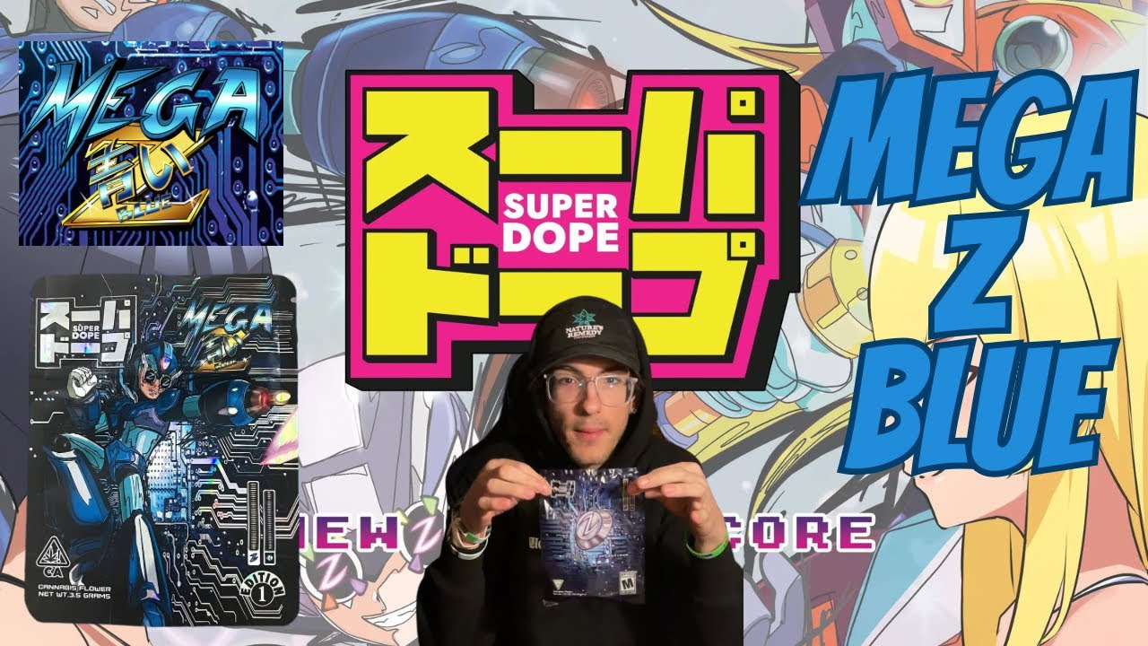 SuperDopeBrand Mega Z Blue   MICHIGAN Grown By Fear Of Boof