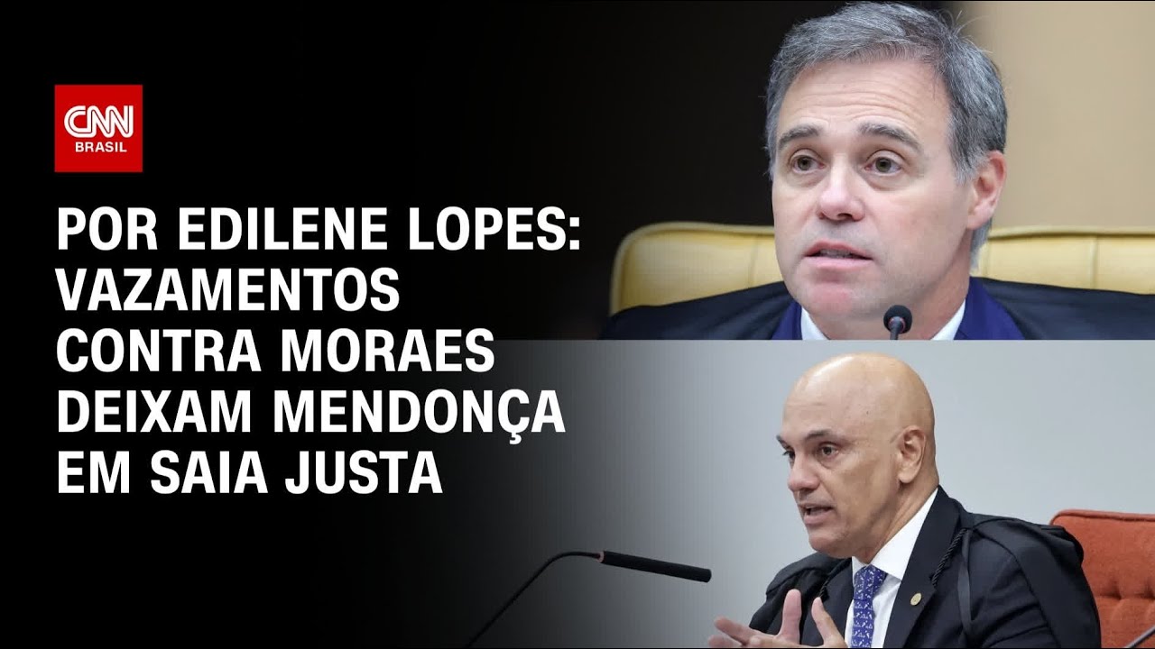 Vazamentos contra Moraes deixam Mendonça em saia justa | HORA H