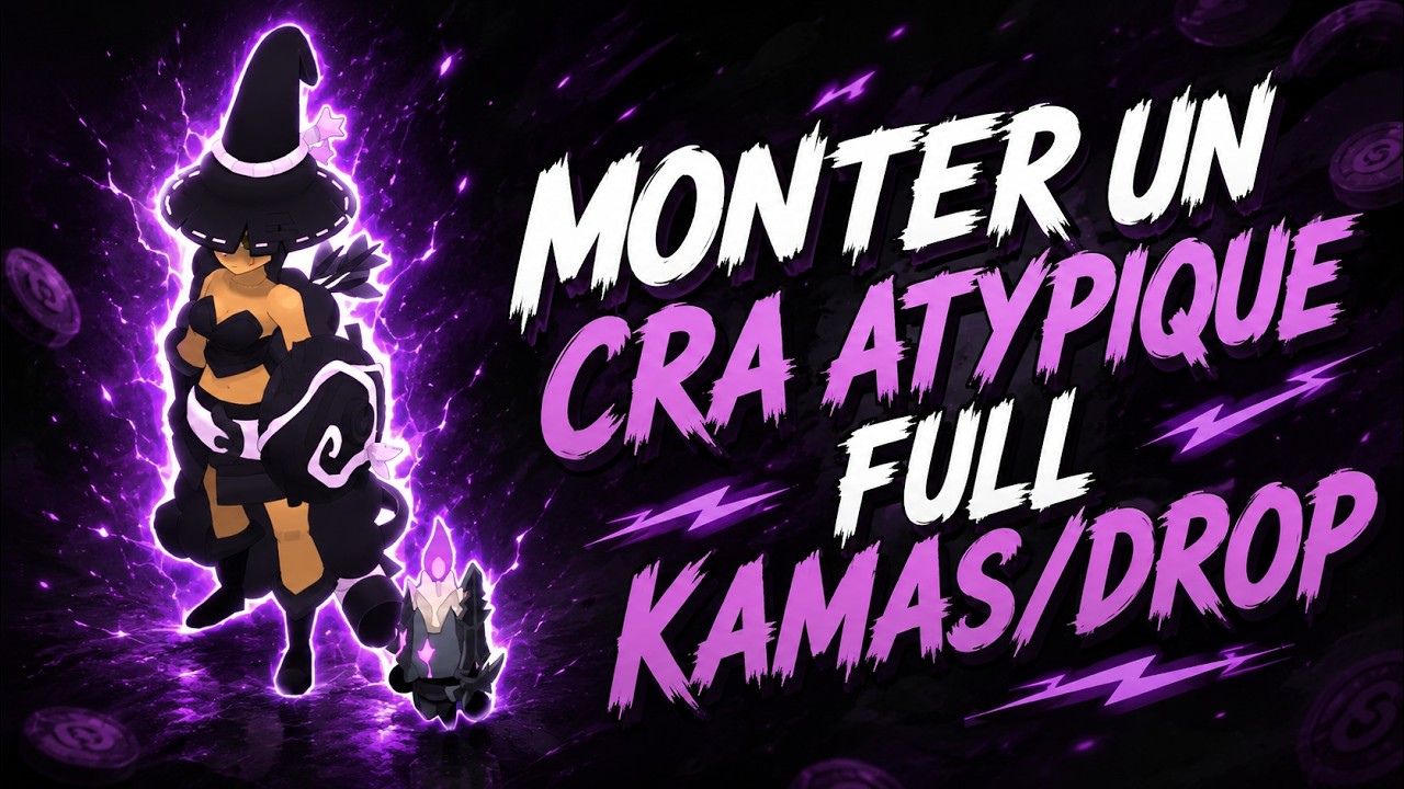 [DOFUS 3] MONTER UN CRA ATYPIQUE , DJ POUR UP DU 80 A 100 / STUFF