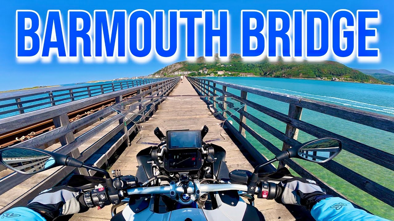Crossing the Epic Barmouth Bridge on My Bike Adventure!