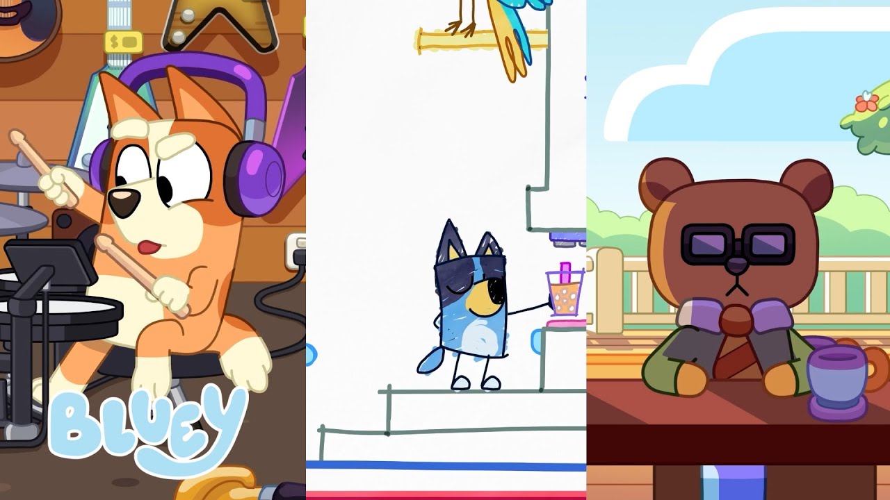 Όλο το Μπλούι Μικρού Μήκους μέχρι στιγμής 🎉💙 | Μπλούι – επίσημο κανάλι - Bluey