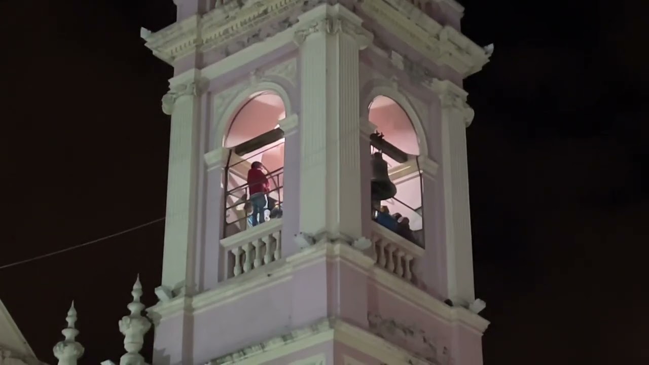 2do repique de campanas en la catedral basílica de Salta