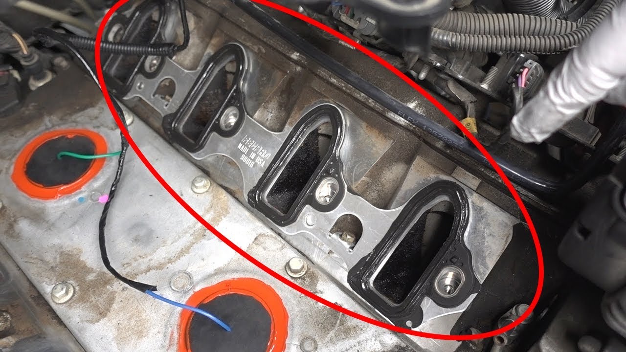 Chevy GMC 5.3L INTAKE MANIFOLD GASKET UPGRADE with KNOCK SENSORS!!