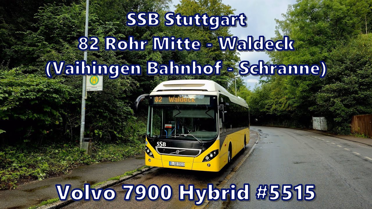 SSB Stuttgart - Volvo 7900 Hybrid #5515, Linie 82