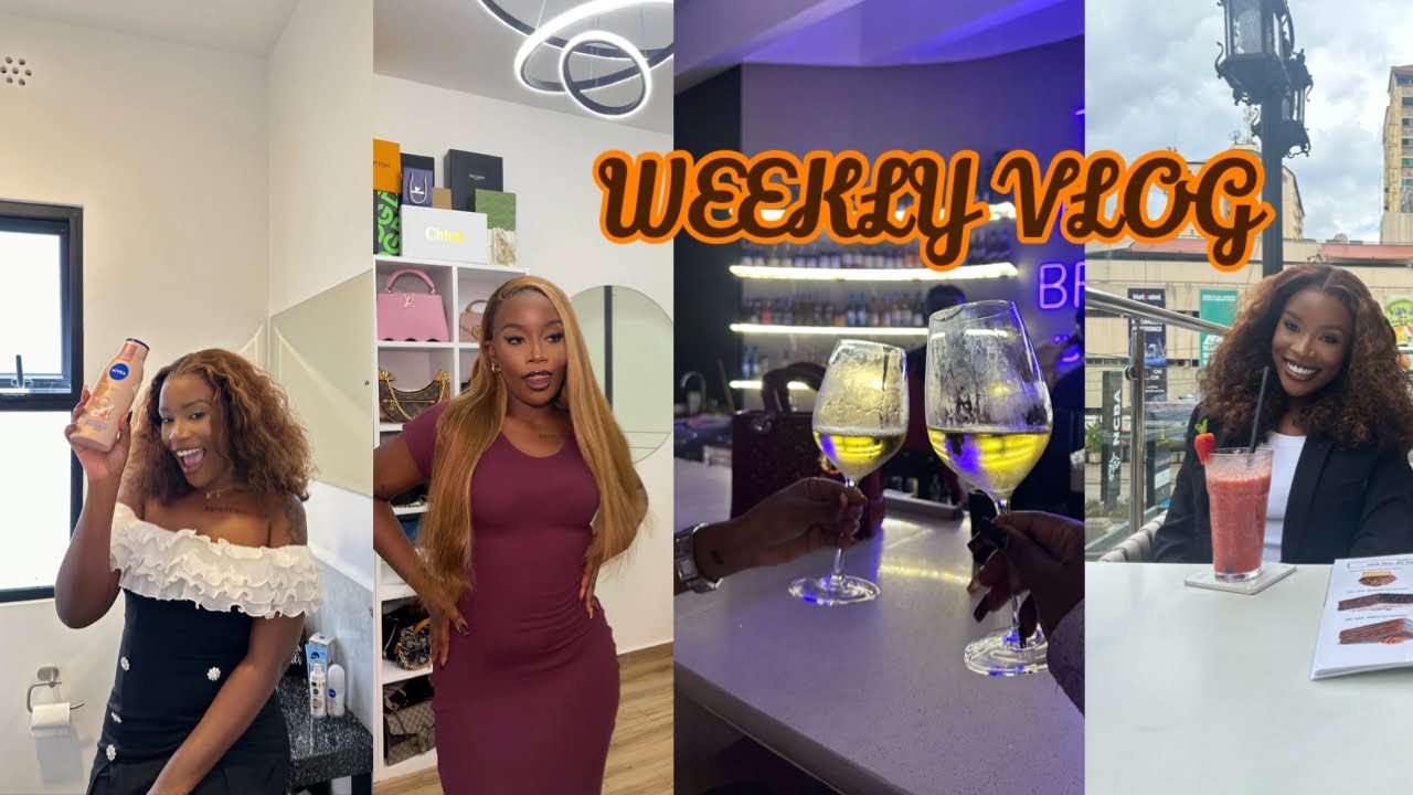 WEEKLY VLOG: Lunch at Crave, New wig, Lots of unboxings, dinner with my bestfriend & living life❤️‍🔥