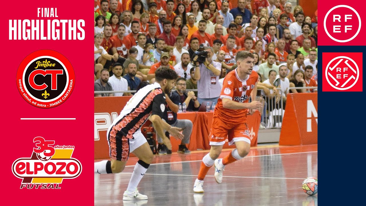 Resumen #PrimeraDivisiónFS | Jimbee Cartagena 3 (2) - (4) ElPozo Murcia Costa Cálida | Final