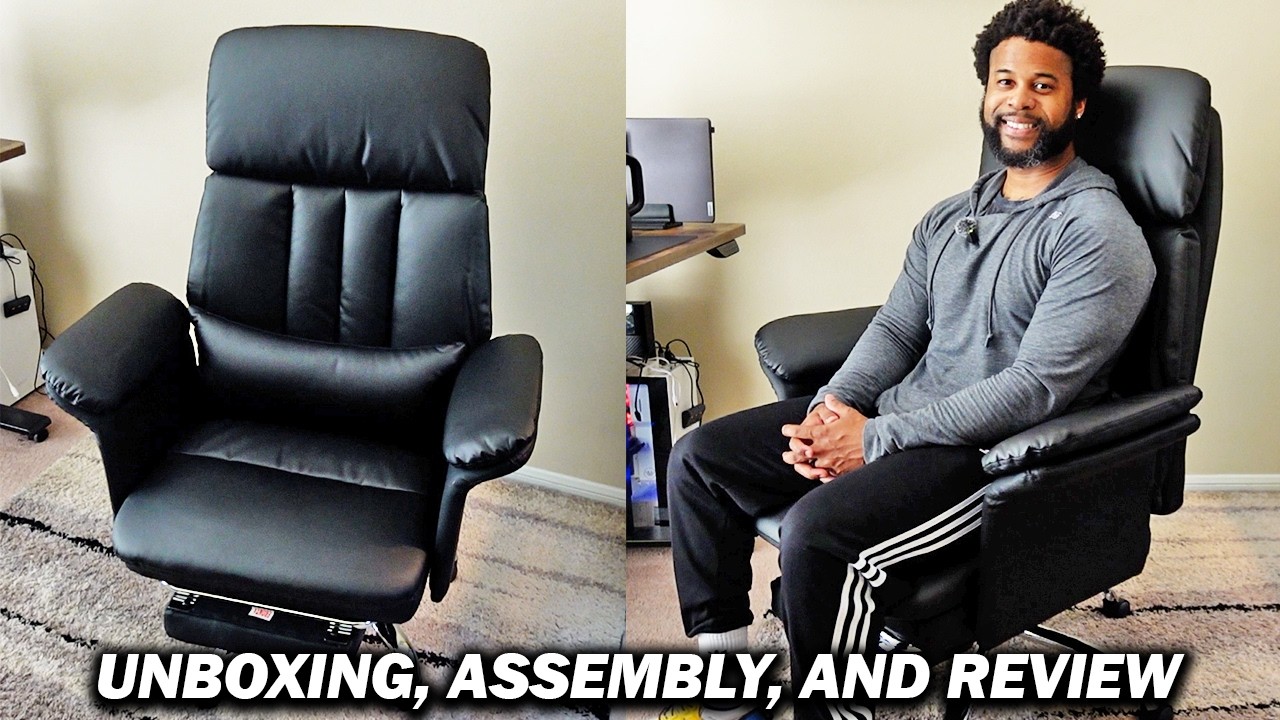 No Reviews… So I Tested This $189 Leather Office Chair