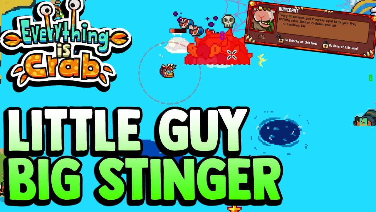 The WINGED TERROR! No Arms OR Legs! | Everything is Crab