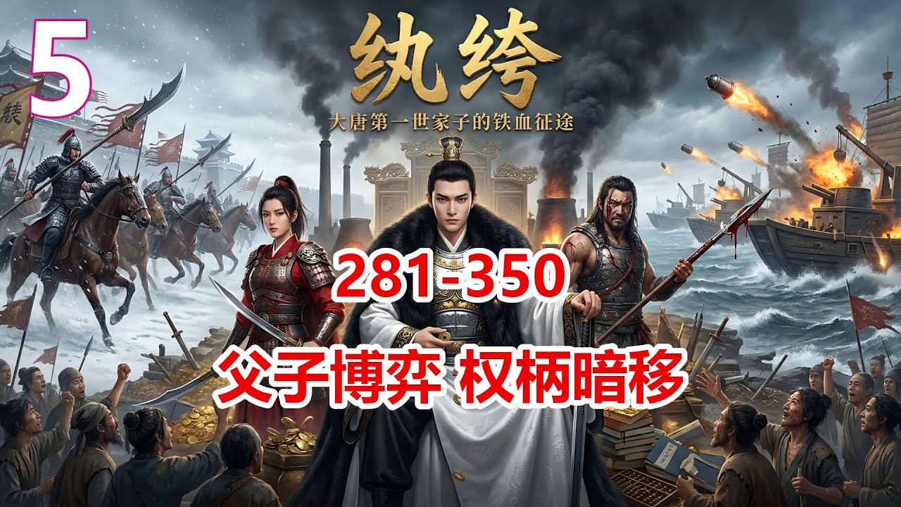 节度使之位的归属！父亲病重，李泽以退为进，掌控成德全境！公子谋国 第5大章 父子博弈 权柄暗移 #权力交接 #成德内乱 #李安国病危 #政治智慧 #众将归心 281 350