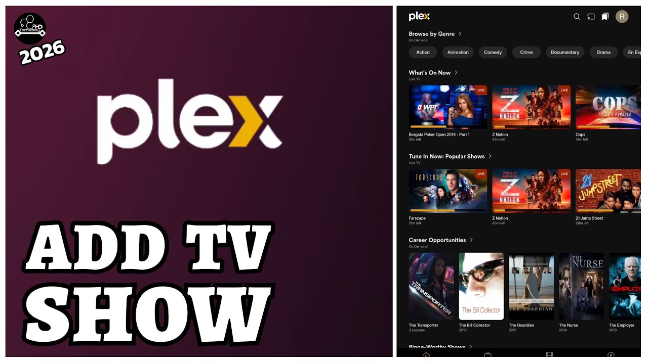 Как добавить сериалы в список просмотра Plex? Следите за своими любимыми сериалами!