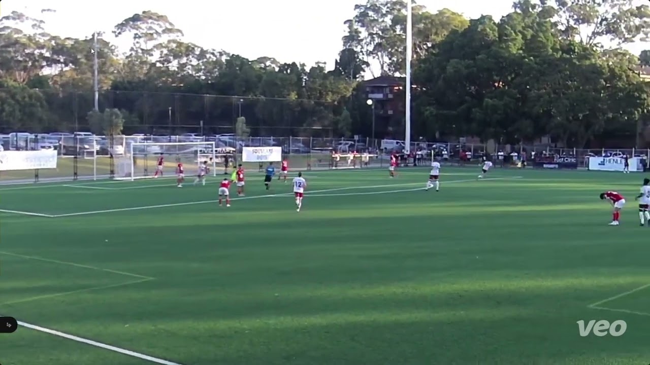 Sebastian Stanojevic #31 - 2023 St George FC Shot on Goal - Goal Assist