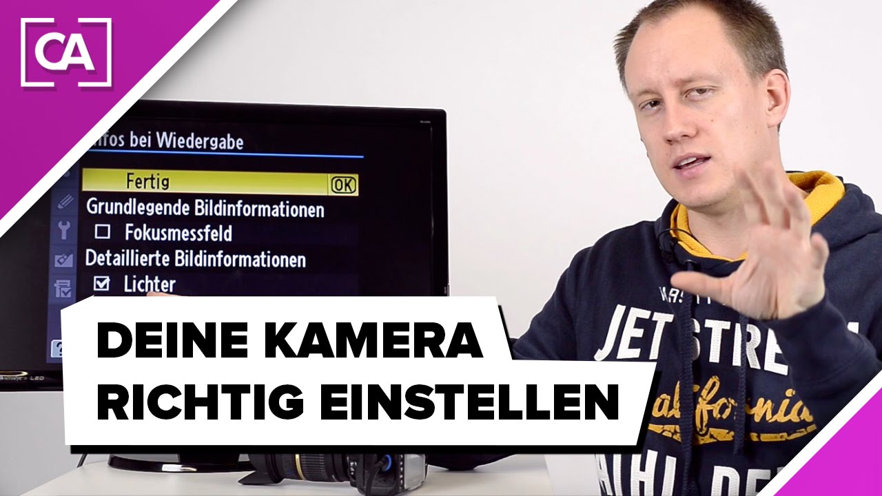 Kamera richtig einstellen - Nikon Wiedergabe-Menü erklärt / caphotos.de