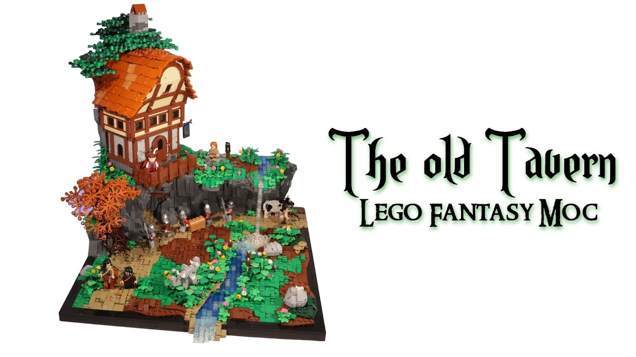 The old Tavern - Lego Fantasy Moc