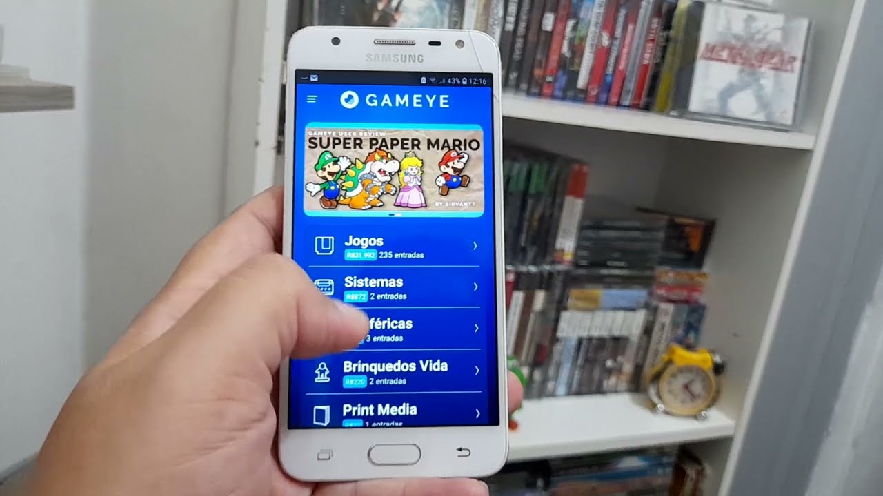 Gameye - App free pra catalogar a coleção