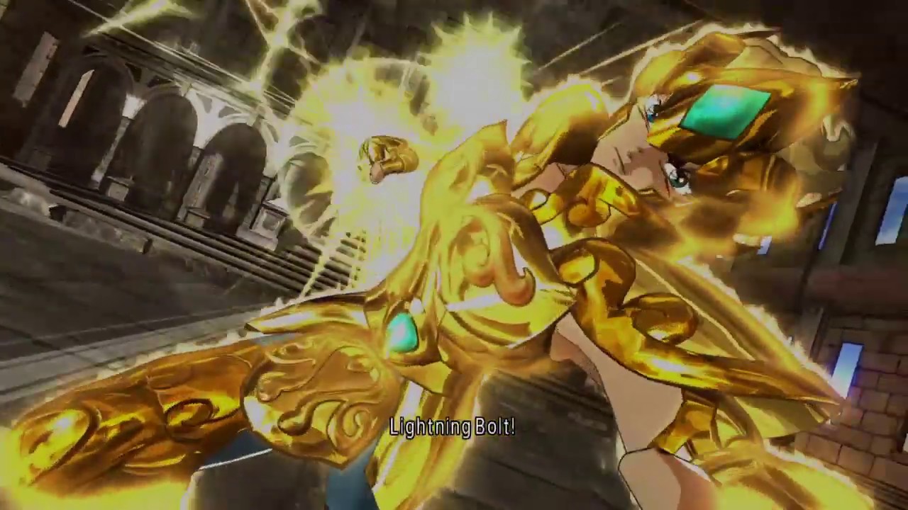 Saint Seiya: Soldiers' Soul - Aiolia vs Shura