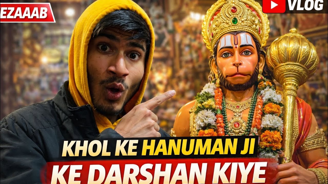 Khol ke hanuman ji ke darsan kiye 😍|| Rohan gupta vlogs 