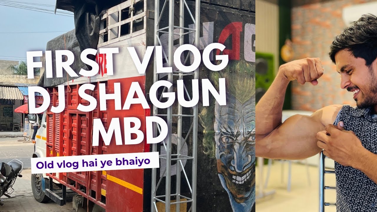 MORADABAD FIRST VLOG OF DJ SHAGUN KITHOR