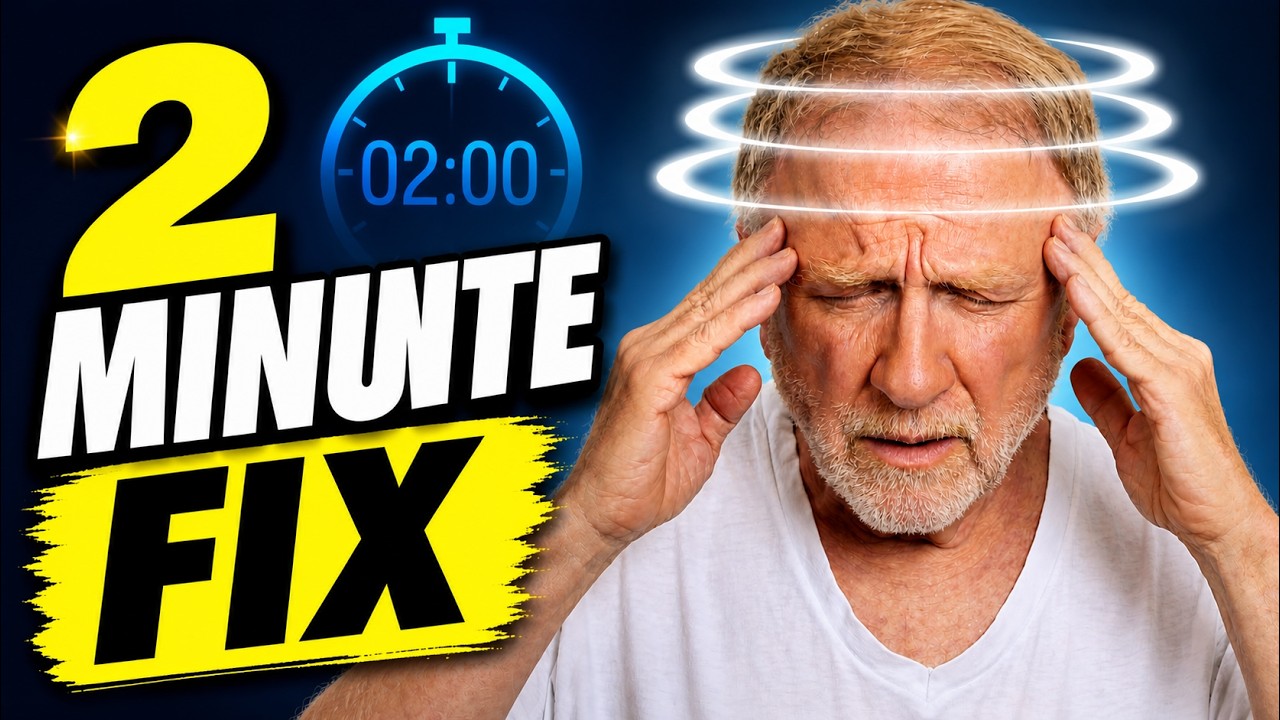This 2 Minute Exercise Will Stop Your Vertigo FOREVER!