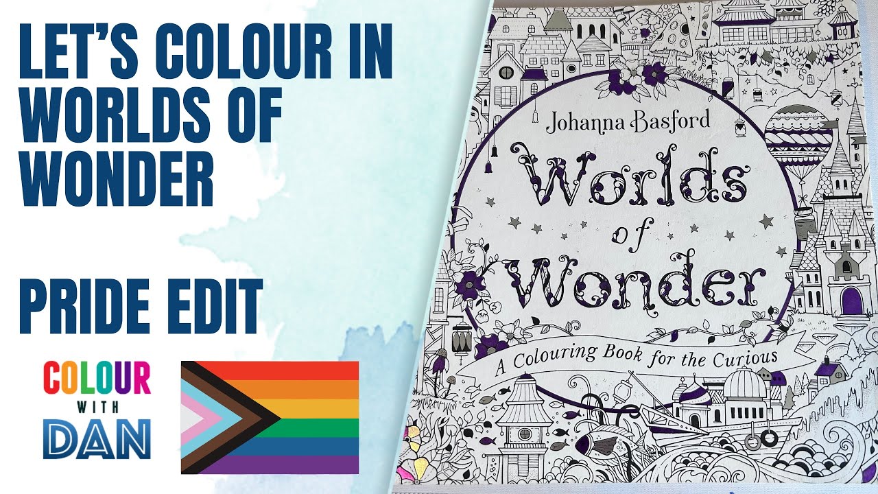 Let’s colour in worlds of wonder - Pride edition #1 (Red) #pridemonth