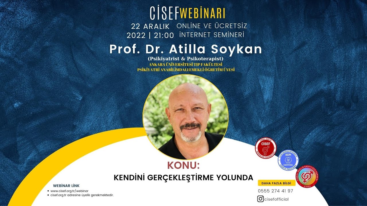 CİSEF WEBINARI: Kendini Ger&ccedil;ekleştirme Yolunda!