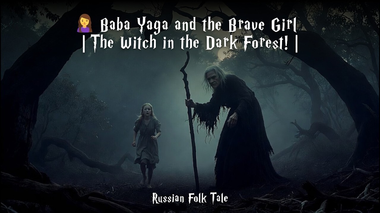 🧙‍♀️ Baba Yaga and the Brave Girl | The Witch in the Dark Forest! | Russian Folk Tale