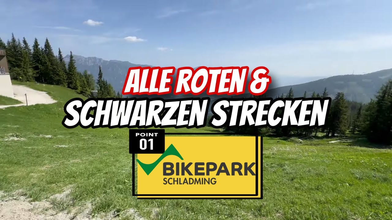 Bikepark Schladming Planei Alle 🔴 & ⚫️Strecken im Podcast Style mit @Nakidaii