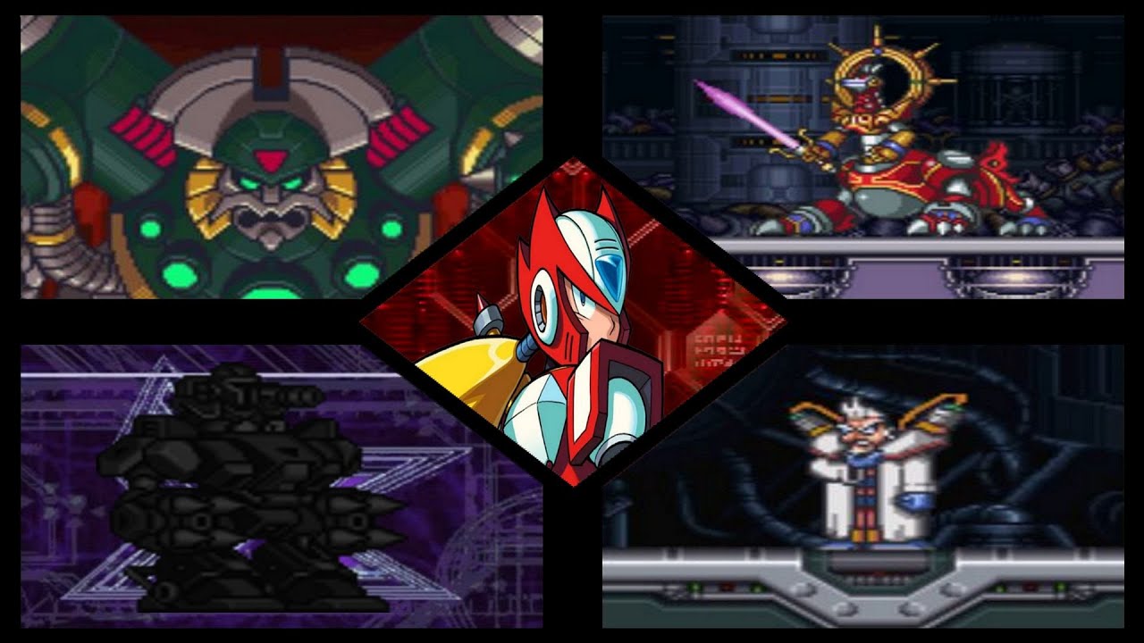 Mega Man X3 Project Zero All Bosses