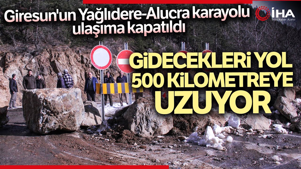 Giresunlular Bu Mağduriyeti Her Kış Yaşıyorlar