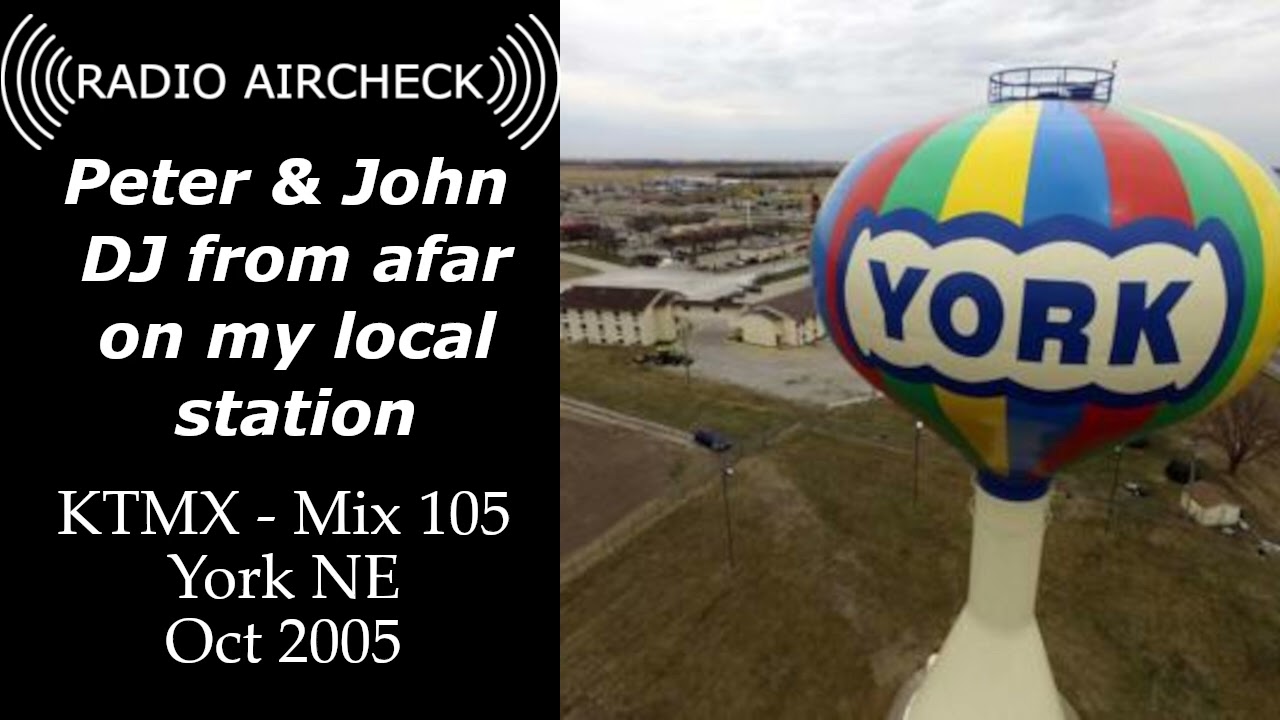 KTMX - York NE - Mix 105 - Peter Stewart & John McCarty - Oct 2005