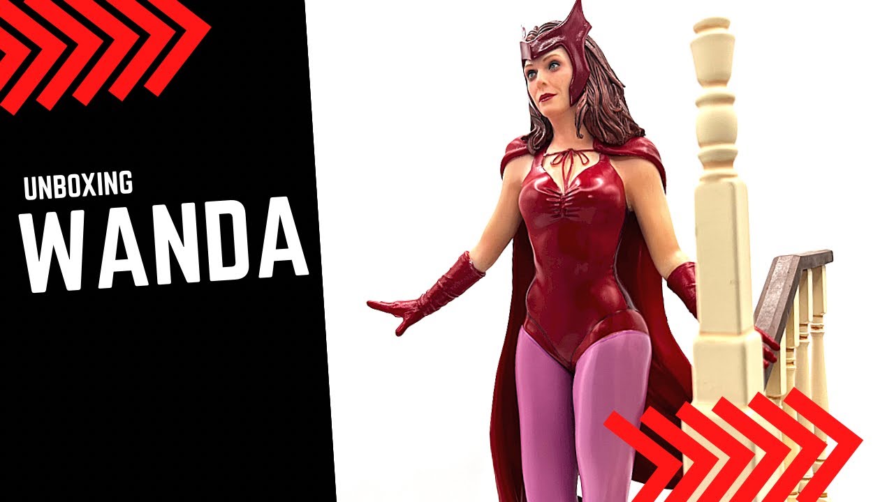 Wanda (Halloween Version) Statue Unboxing | 1/10th Scale Iron Studios | WandaVision