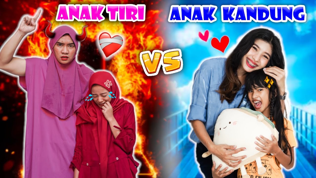 ANAK KANDUNG VS ANAK TIRI🥹?! SELALU KENA MARAH😭 #viralvideos #trending