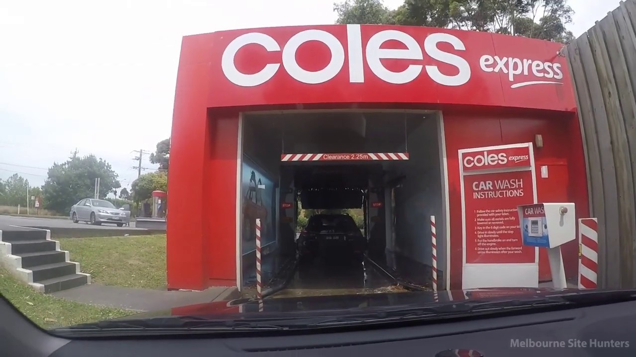 Shell Coles Express Car Wash $7