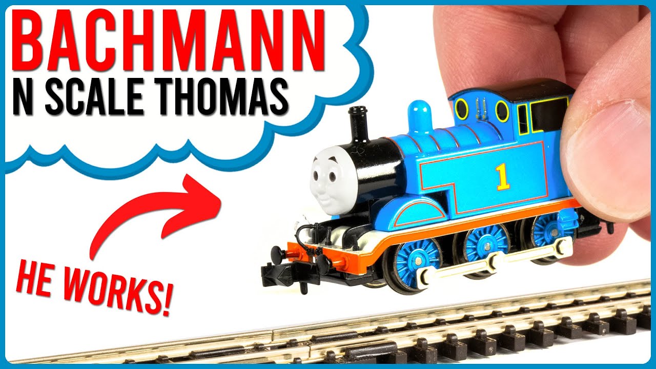 This Tiny Thomas Actually Works! | Bachmann N Scale Thomas | Unboxing & Review