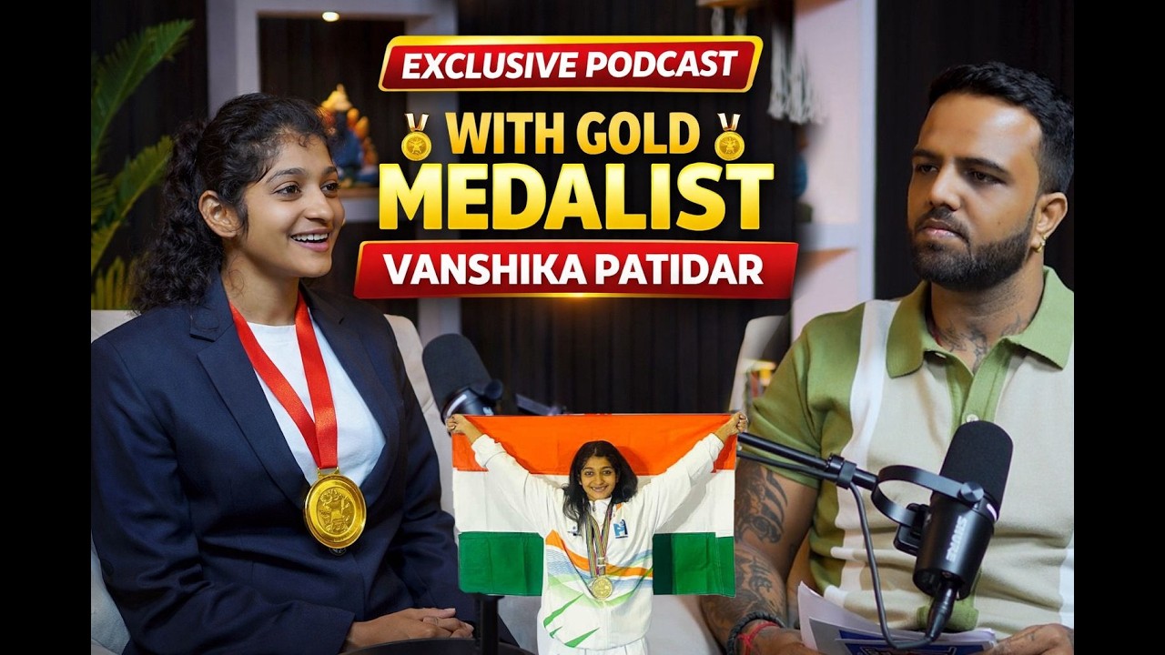 Vanshika Patidar | lifting Dreams, Winning Medals 🥇 | The Hardik Lokhande Show