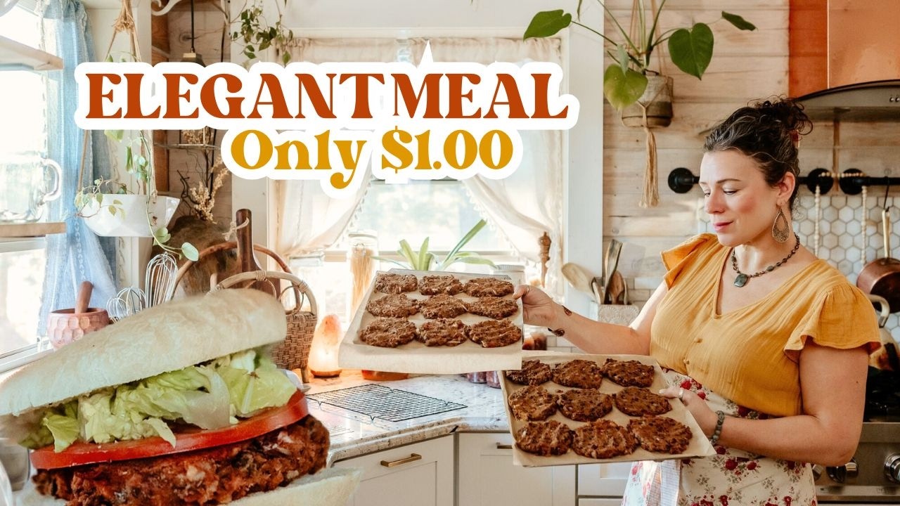 $1.00 Burgers My Family of 8 DEVOURED these! (FULL COST BREAKDOWN)