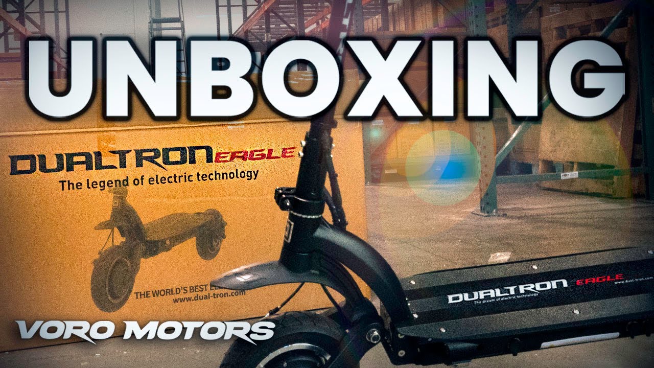 Dualtron Eagle Electric Scooter - Unboxing & Setup