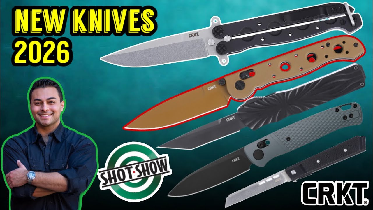 Все новые ножи CRKT 2026 года (полный ассортимент!) + информация о скором поступлении | Colombia ...