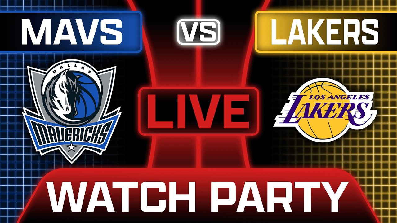 Mavericks vs Lakers - Live Stream Watch Party With Slightly Biased
