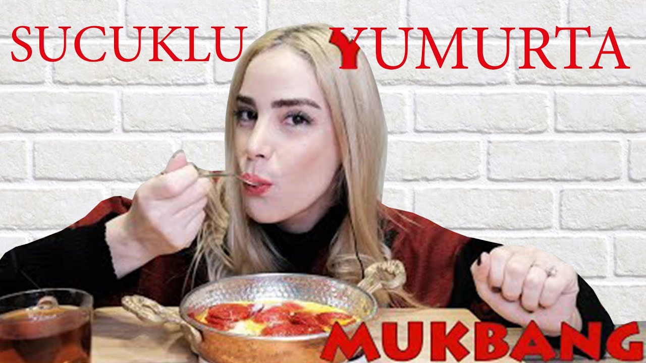 SUCUKLU YUMURTA MUKBANG Türkçe | YENİ YILA EVDE GİRMEK