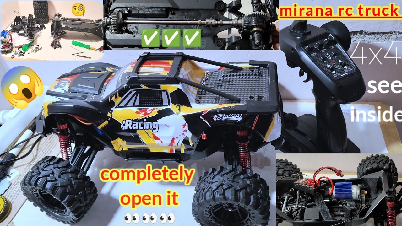 Mirana Spectre RC Truck See Inside ! क्या है इस आरसी कार के अंदर ? Let's Open it.