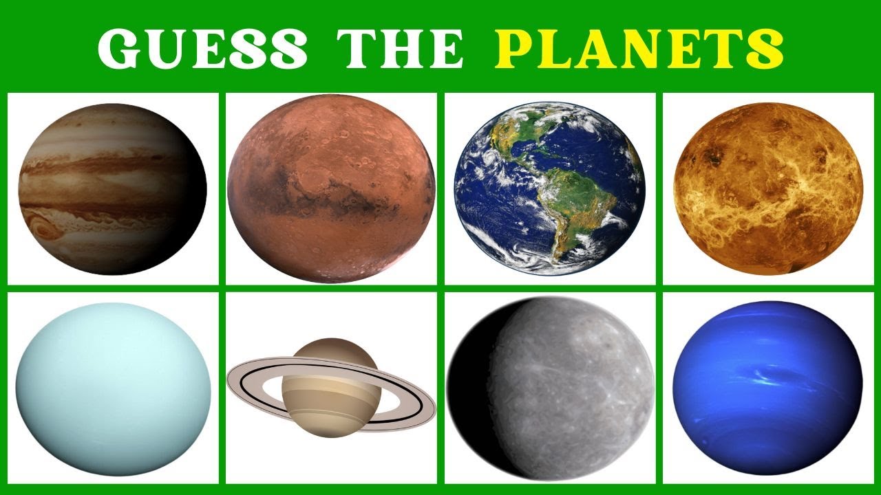Picture Quiz - Can You Guess the Planets? | Planet Quiz | Learn Entry